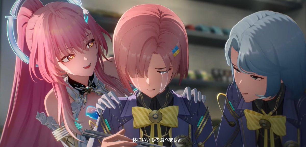 エイメス、見えない霊体的状態になってしまっても元気に?人様の飯を差し替えるお節介かましてる所とかもだいぶ好みのキャラしてそう 