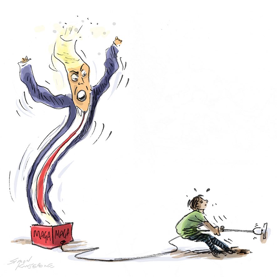 Unplug the inflatable crazy dancing man ….