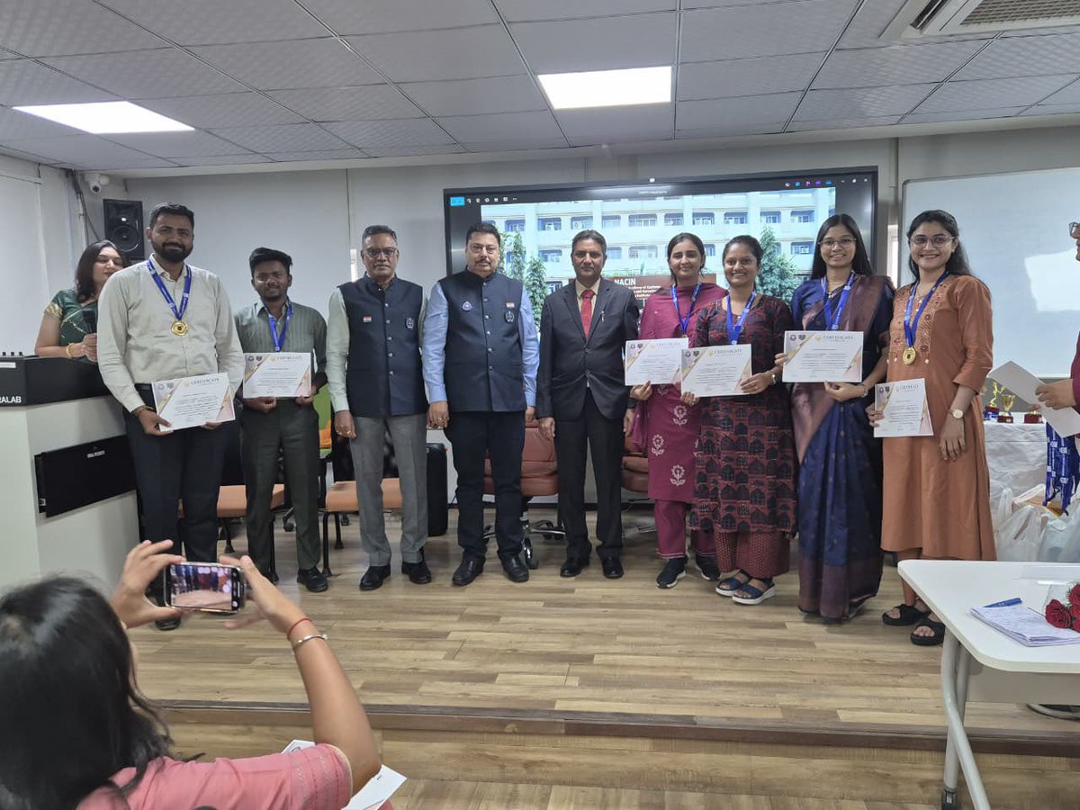 NACIN, Vadodara tweet media