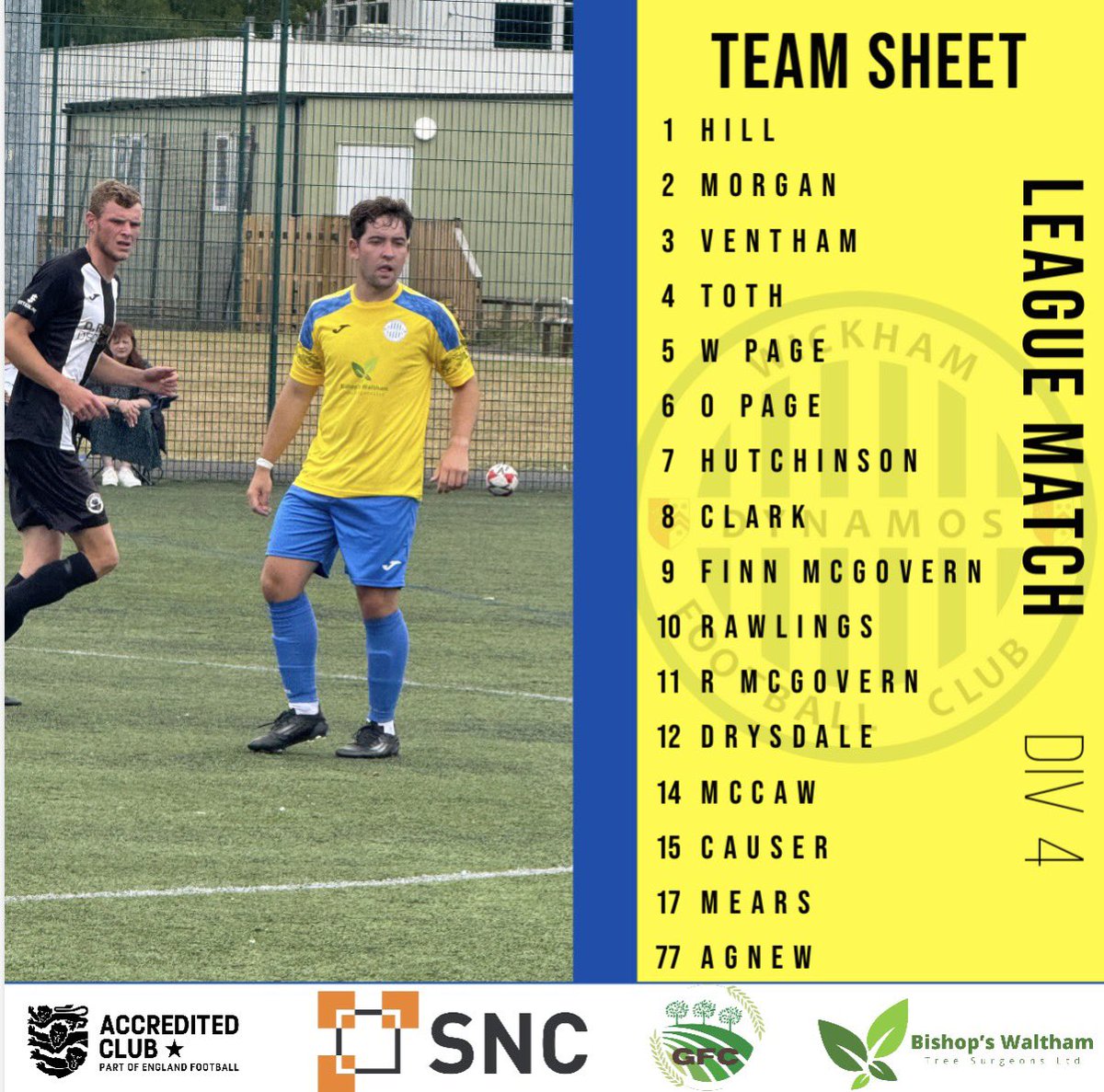 Wickham Dynamos FC First (Sunday) tweet media