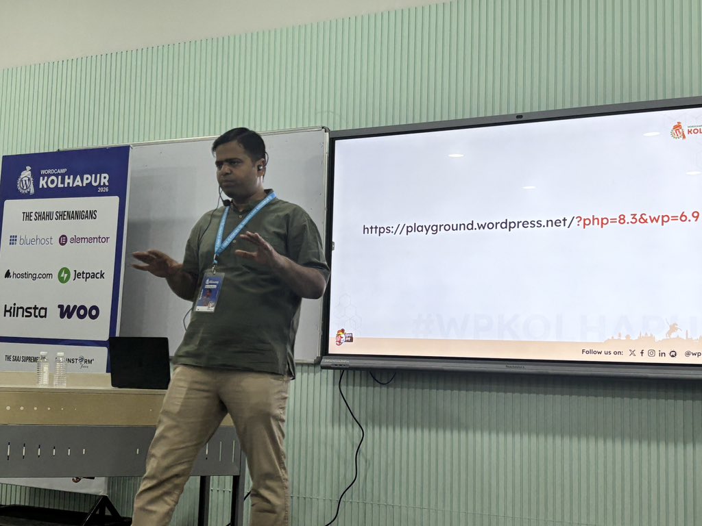 Suresha N | Volunteering #WCAsia2026 tweet media