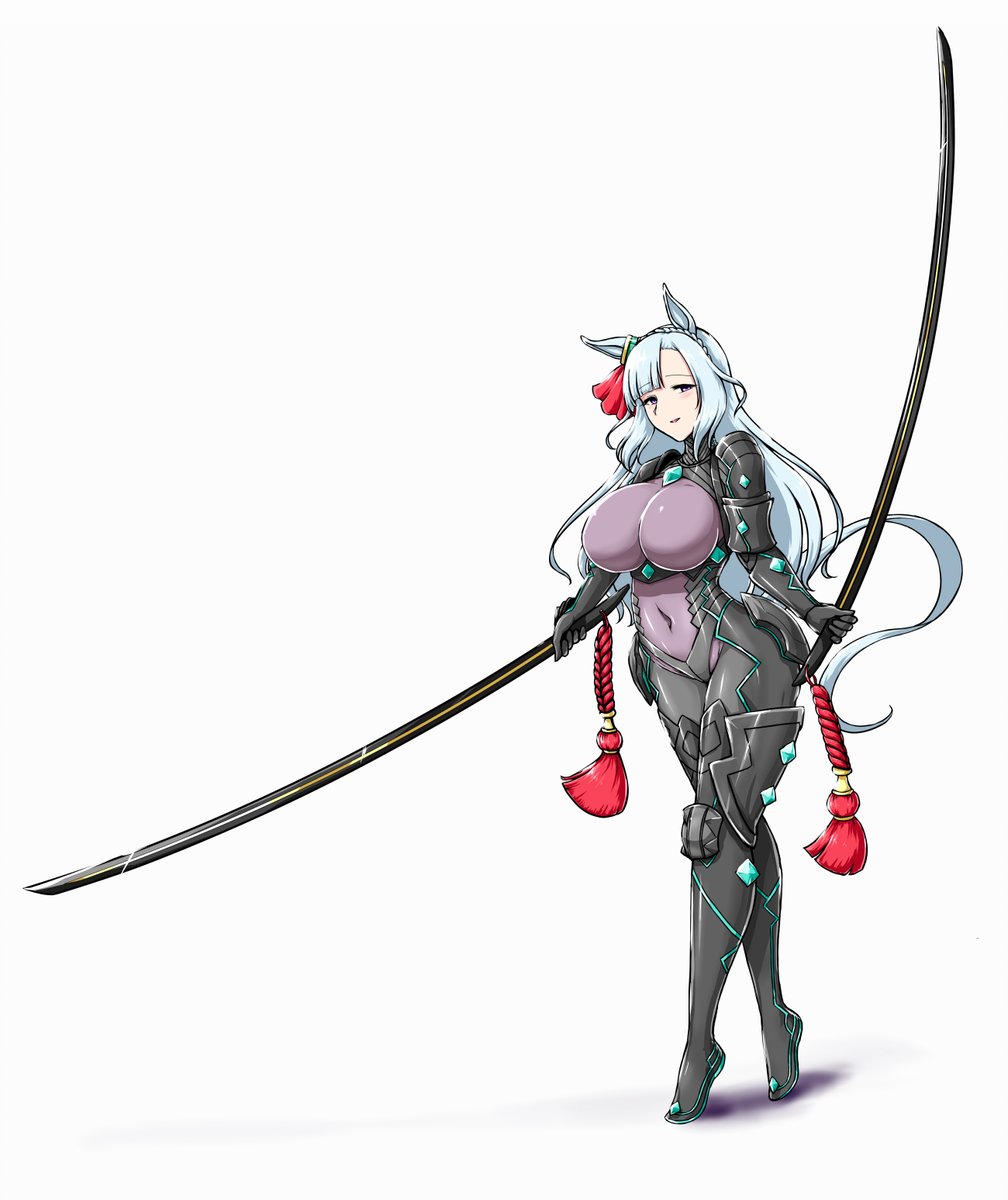 メジロアルダン(ウマ娘) 「#ウマ娘コスプレステークス FGOの源頼光/丑御前(アヴェンジャー)・第一再臨コ」|DENOのイラスト