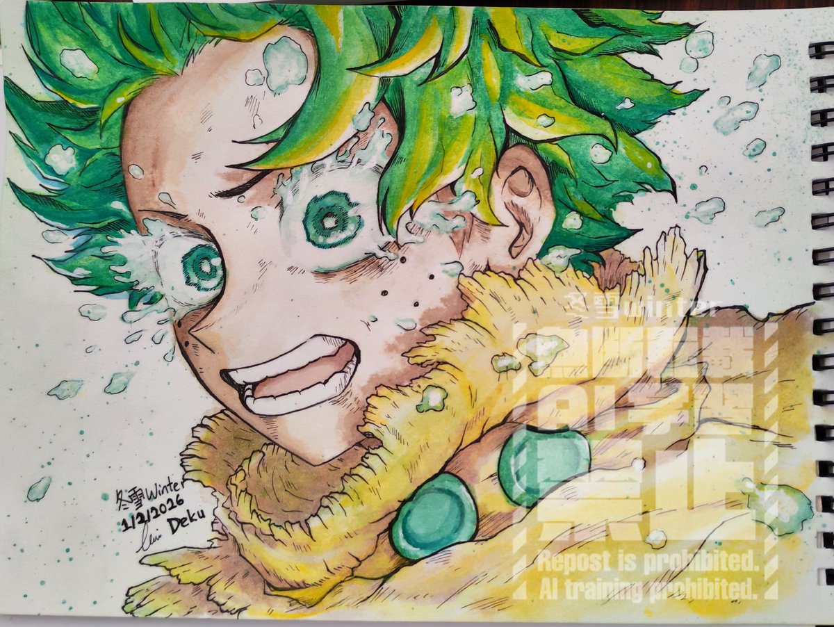 WWshelly's tweet photo. 所以！
买不到我就自己画😡😡
#deku #デク https://t.co/RLlqQVEfk6