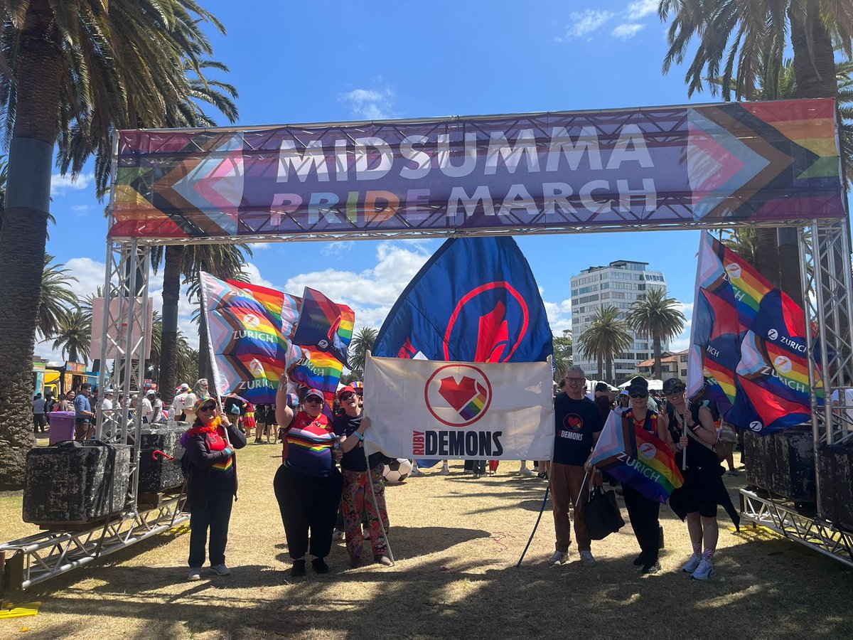 Thanks for having us along today <a href="/TheRubyDemons/">The Ruby Demons</a> 
It’s always a lot of fun celebrating diversity &amp; inclusion for all 🌈🏳️‍⚧️🏳️‍🌈😈