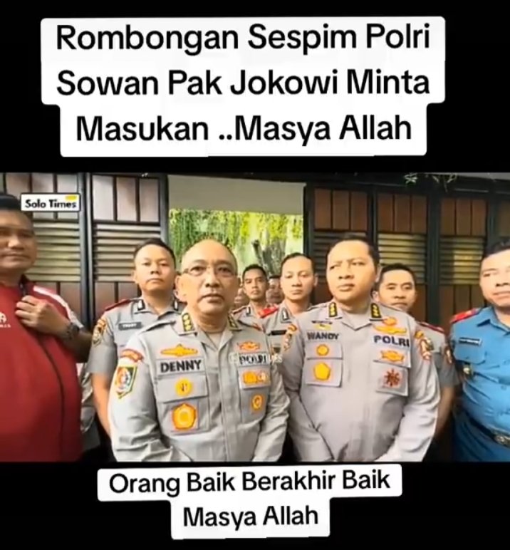 <a href="/yaniarsim/">¥@N'$</a> Mungkin juga ini kehendak presiden terpilih dengan program kelanjutannya,membentuk pasukan pengawal setia pada presiden 🤫
Seperti kisah negara Konoha dengan pasukan "NEI' nya dibawah kepemimpinan Danso🙄🤔