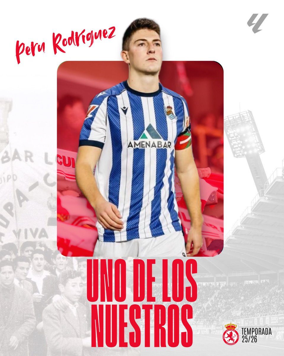 🔴 OFICIAL 

La <a href="/CyDLeonesa/">Cultural y Deportiva Leonesa</a> y la <a href="/RealSociedad/">Real Sociedad Fútbol</a> acuerdan la incorporación de Peru Rodríguez 

🔗 Más info: cydleonesa.com/noticias/la-cu…

#AúpaCultu | #UnoDeLosNuestros