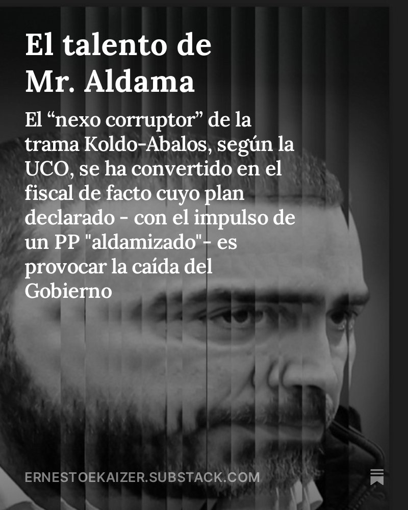 Lectura de Domingo! Si os suscribís Analítica llegará a vuestros correos puntualmente. Sin cargo.
ernestoekaizer.substack.com/p/el-talento-d…