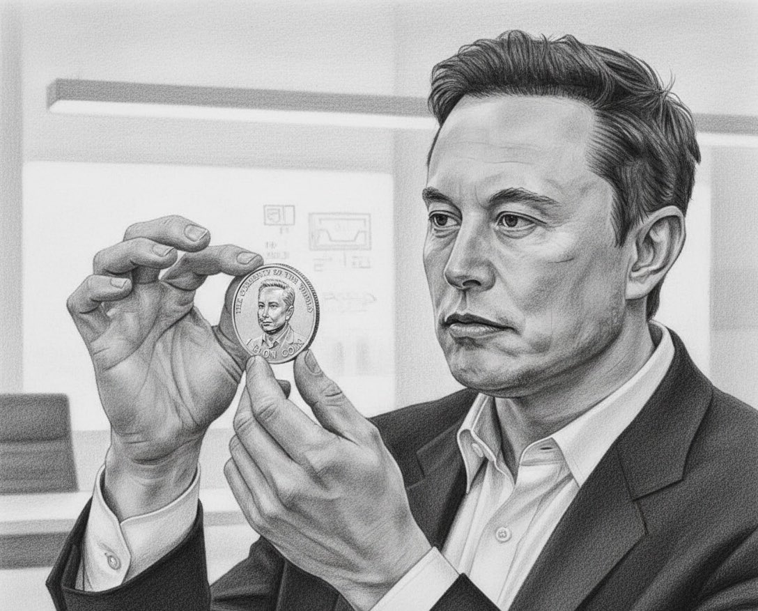 It feels like <a href="/elonmusk/">Elon Musk</a> quietly accumulates some Elon Coin first…
Interaction usually comes later.

$ELON