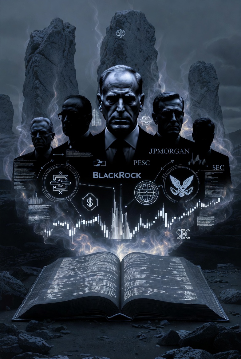 Wake up, people! 
You still haven't figured out why these guys from BlackRock, JPMorgan, and the other financial "whales" r suddenly pushing tokenization of assets so aggressively?If they've spent centuries hiding the real history ancient civilizations with granite megaliths,