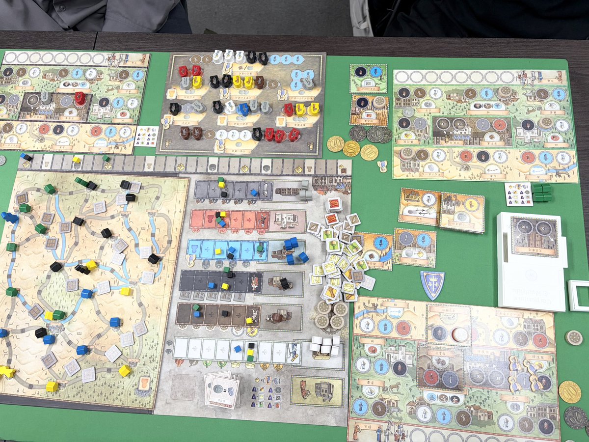 4ezcV's tweet photo. 昨日もボードゲームカフェ re:SCYTHE（リサイズ） さんにて、第8回オルレアン会を開催しました😊🏰⚔️

やっぱり好きなボードゲームは、何回遊んでも楽しいですね！
次はぜひ、みなさんのおすすめゲームも教えてください🙆‍♀️✨

次回は、ブラス：バーミンガム会でお会いしましょう👋 https://t.co/rwHS7DKHLc