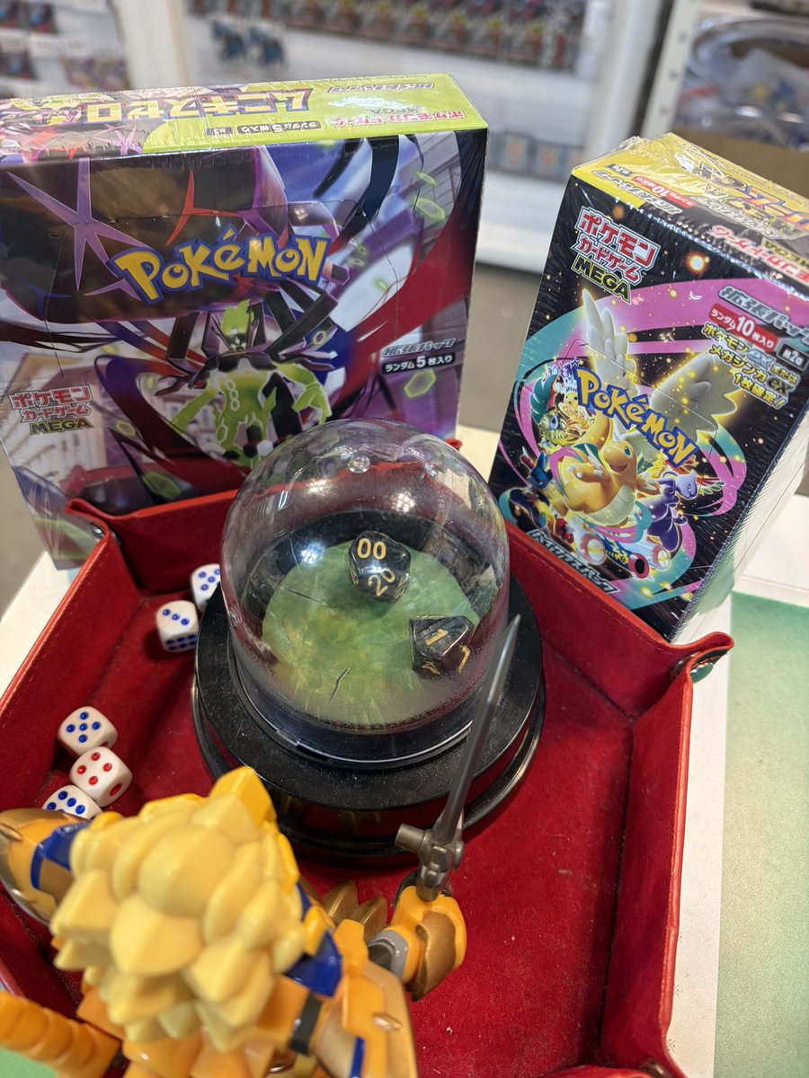 ダイス🎲オリパで1＆2番でました

Wでおめでとうございます🎊