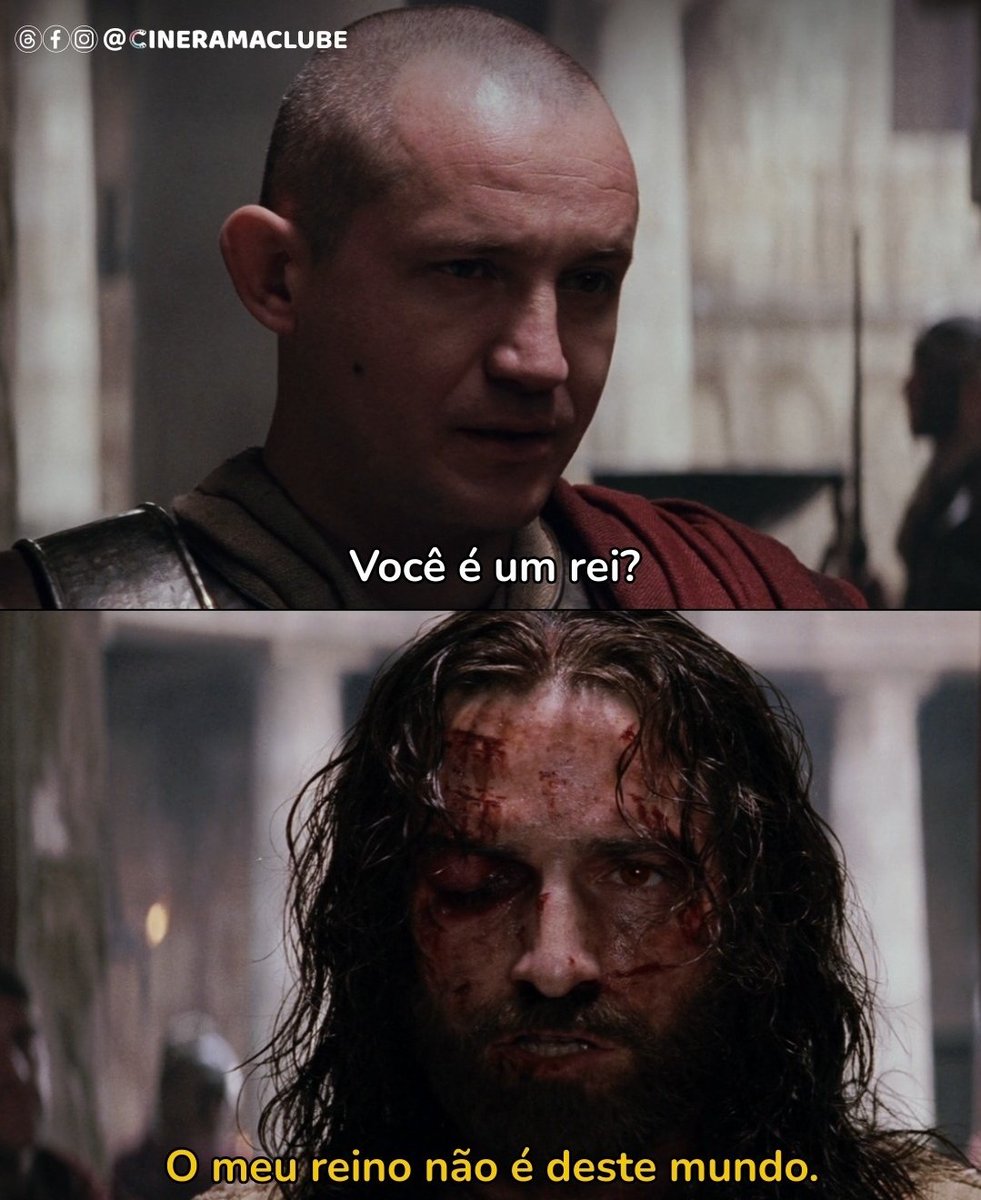 Até pq o reino de Deus não é aqui