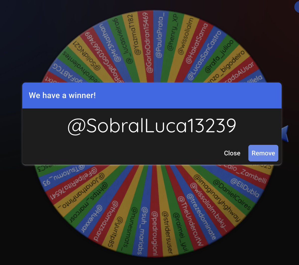 Congrats <a href="/SobralLuca13239/">Lucas Sobral</a> !! 🥰
Your box will arrive at my place on the 8th.
We can open it together on Discord, or I can keep it sealed if you have someone who can pick it up at Pro Tour Yokohama.