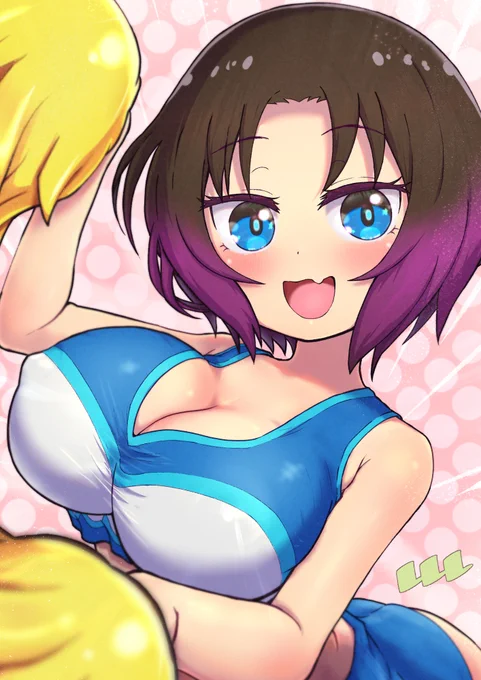 4年位前のイラスト活動初期の チアエルマ 初心忘るべからず