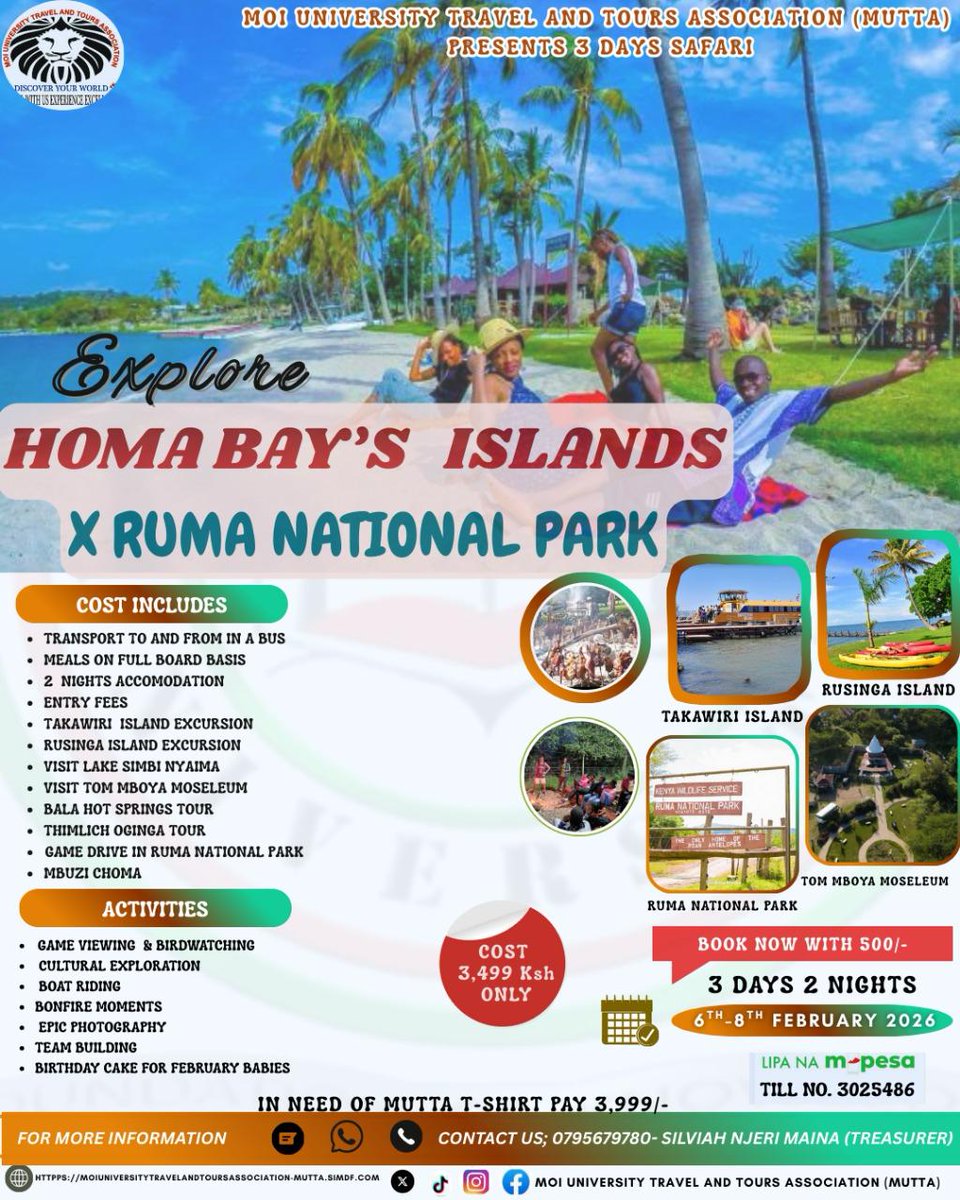 moi_tours's tweet photo. 14seats remaining 6days to go. Keep paying https://t.co/KUiZkvkw8g
