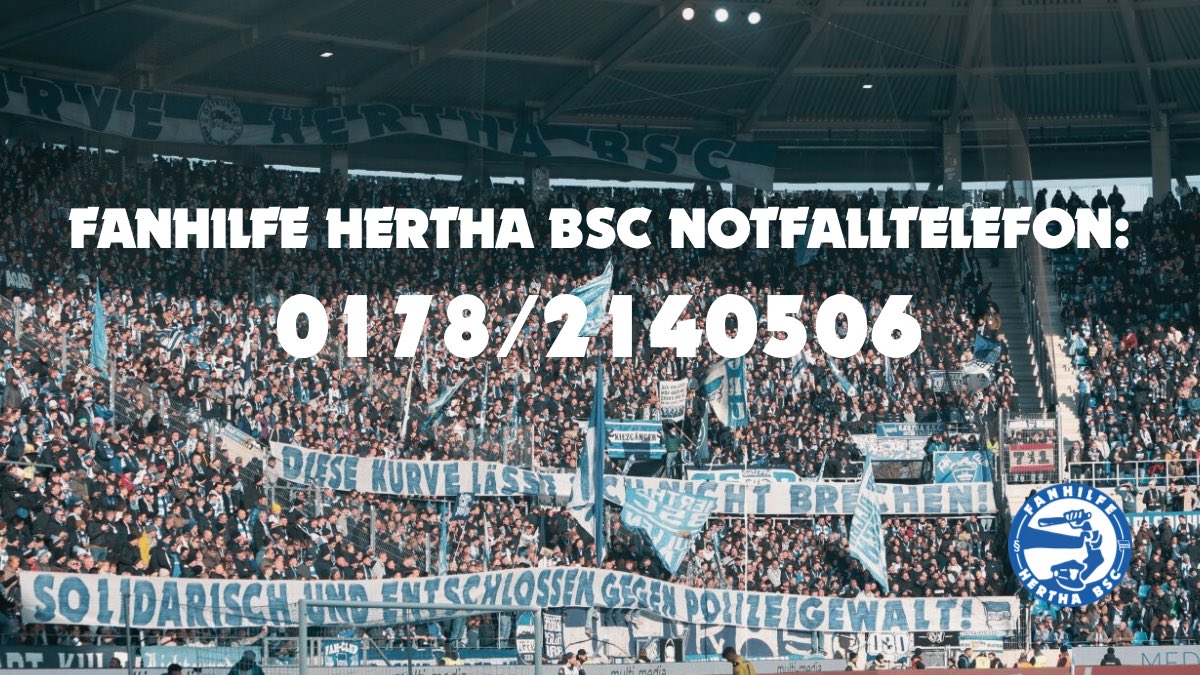 Fanhilfe Hertha BSC tweet media