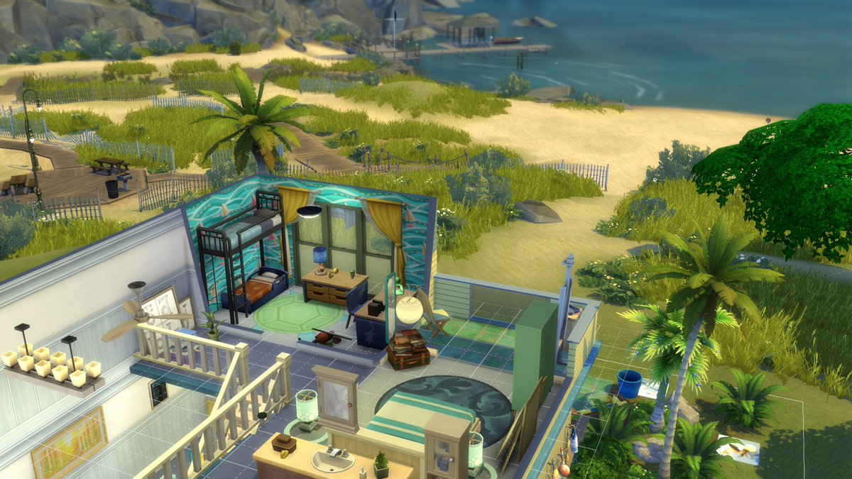 SugisakiYa's tweet photo. @KnifedByKang this yellow beach house with views to the beach is the house of a single mum with a child and a toddler. after a hard life in the city they decided to move to the beach #SIMSBUILDCHALLENGE #ROOBUILDCHALLENGE12
Entering for: Discover University
Gallery ID: Sugisakiya https://t.co/3GXDuStkMI