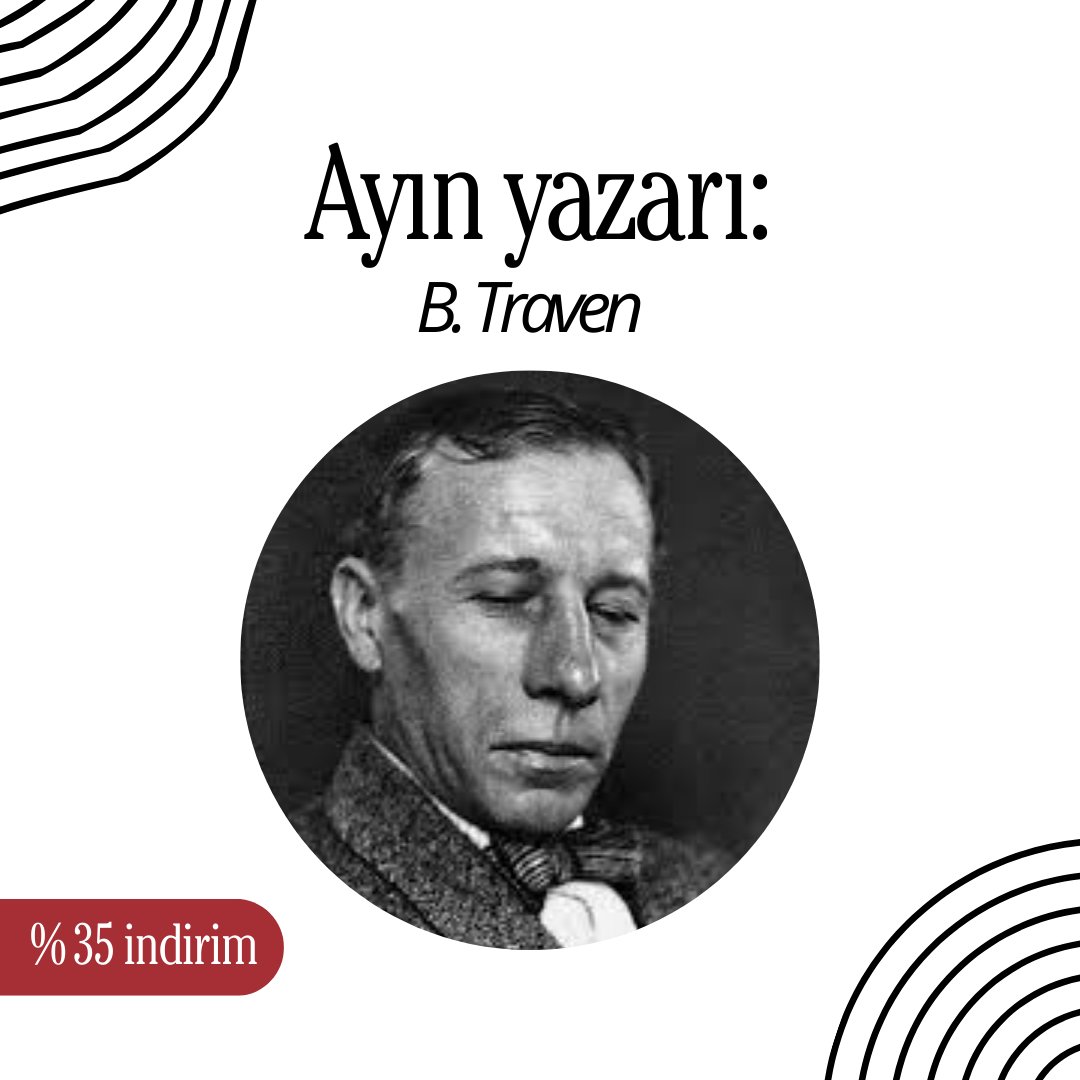 Sel Yayıncılık'ta ayın yazarı: B. Traven!

B. Traven'in bütün eserleri Şubat ayı boyunca selyayincilik.com ve Beyoğlu şubemize özel %35 indirimli. bit.ly/3LWaK3z