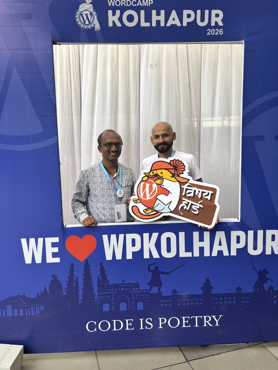 Suresha N | Volunteering #WCAsia2026 tweet media