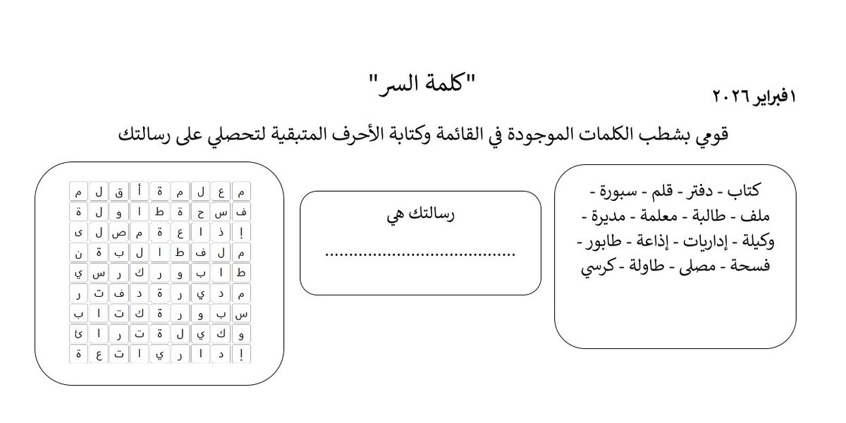 معلمة رياضيات(مسارات) tweet media