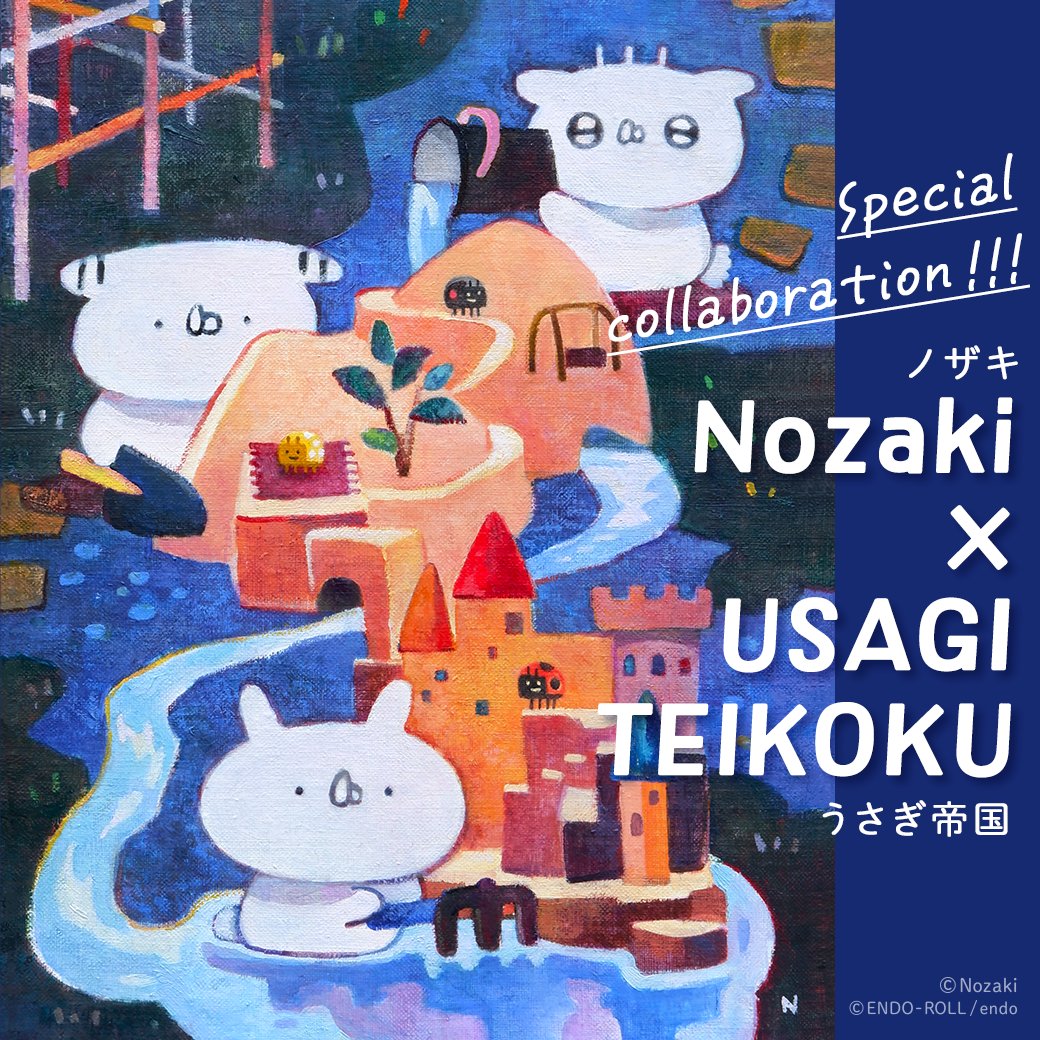 USAGI_TEIKOKU's tweet photo. ／
【速報】うさてい、油絵になる🐰🎨
＼

🌟スペシャルコラボ企画🌟
油絵画家・ノザキ様 @no818 描き下ろし🐞
コラボ油絵がグッズになりました！

本日より受注販売スタート🐰🐰🐰
——————————
▼ 受注期間 ▼
2026.2.1(日)〜2.28(土)
🔗https://t.co/xvwU6z68lM
——————————
※お届け予定：2026年4月頃 https://t.co/2iFKOr0drE
