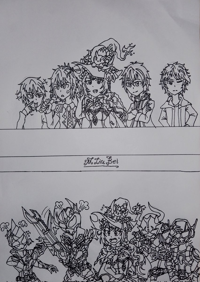 SPOILER ALERT ยินดีกับชุดใหม่นะลิลี่ และ ยินดีต้อนรับ สปาน่า(คน2ฝั่งซ้าย:โฮมุนครูส) และ ลาเกีย(คน2ฝั่งขวา:กรานิวต์) สู่ Ardalita's Gang 5555
*เห้อ~! คาเงโร่...สปาน่า...ขอล่ะ อย่าตีกัน
#LilibelleArt <a href="/ArdalitaLili/">Ardalita Lilibelle🩸😈 Lumina-First-Myth</a>