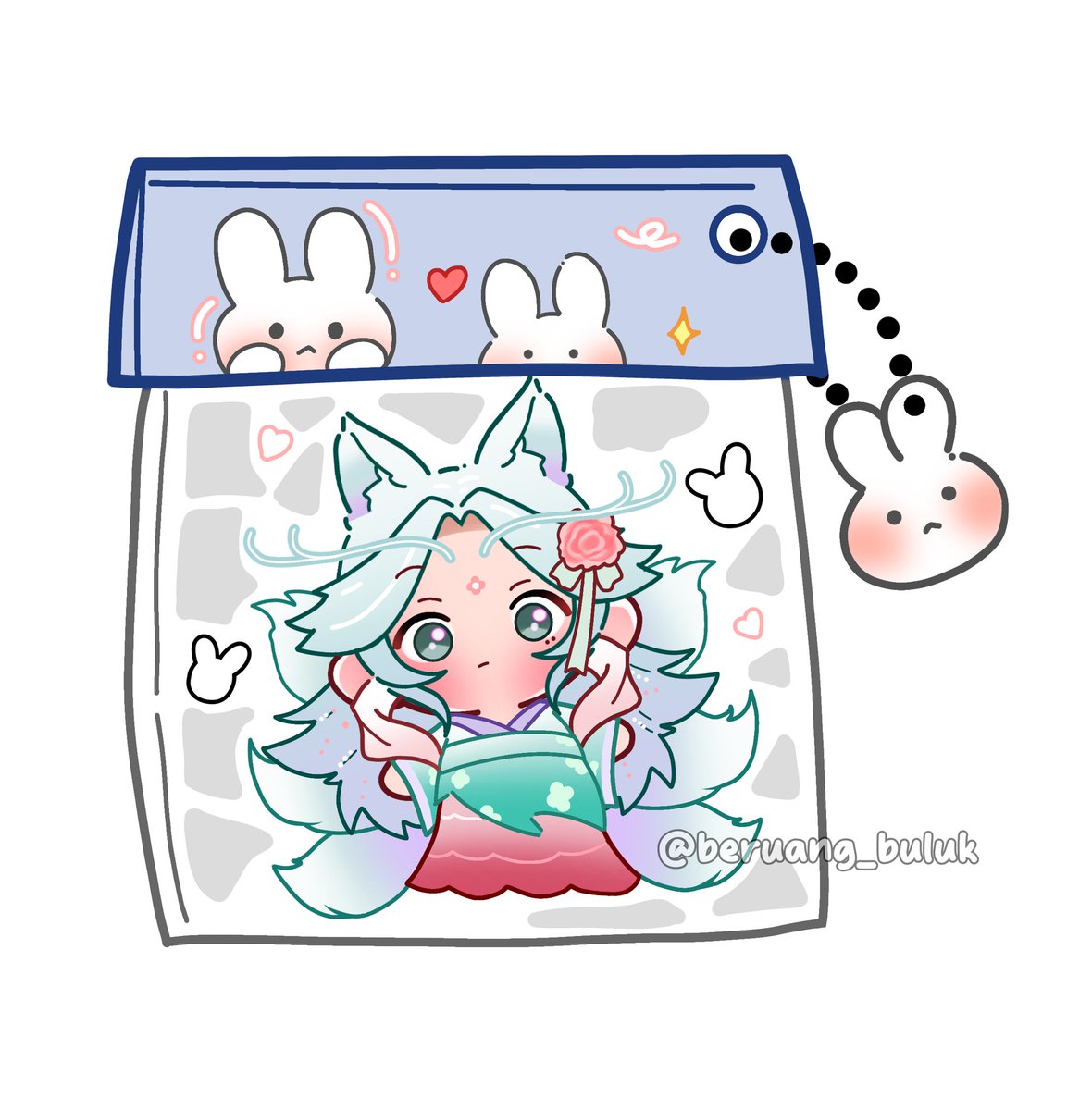 2nd art raffle result! (⁠◕⁠ᴗ⁠◕⁠✿⁠)
special for <a href="/miintopia/">𝙼𝚒𝚒𝚗 .✦ ݁˖</a>

hope u like it sweetiee!
pls waiting for the last result!
#ArtRaffle
#digitalart #ychcommission