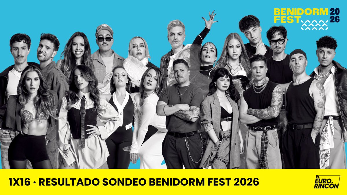 🟡 HOY a las 20H resultados del SONDEO FINAL de #BenidormFest2026 

📊 Desvelamos también los resultados desglosados por semis.

✨ Además nos visita ARWIN del #Melfest 

‼️ No te pierdas nuestro último programa antes de #BenidormFest youtube.com/live/obMdxxNo3…