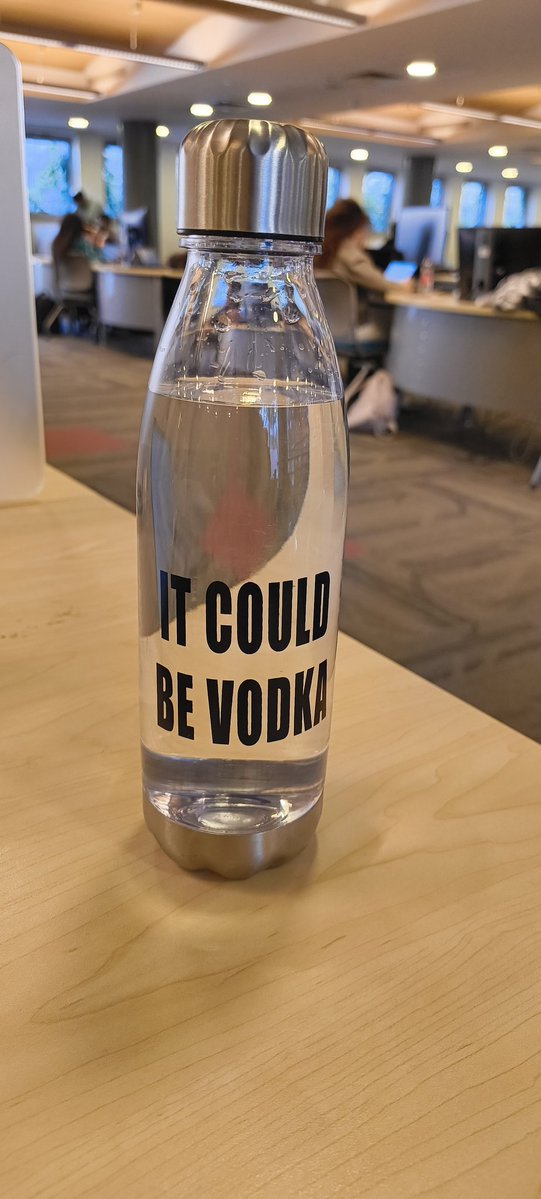 הבקבוק הכי טוב ללמוד איתו בספריה