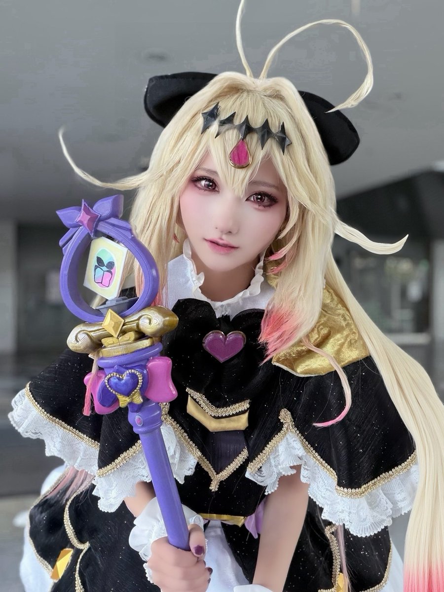 キュアアルカナ・シャドウ！ まゆきさんの大優勝衣装を納めてもらった📸