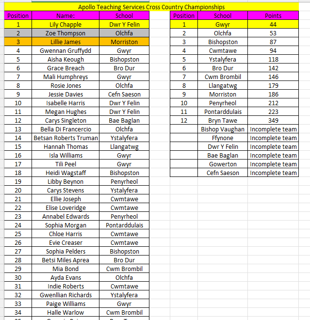 Afan Nedd Tawe Schools Athletics Association tweet media