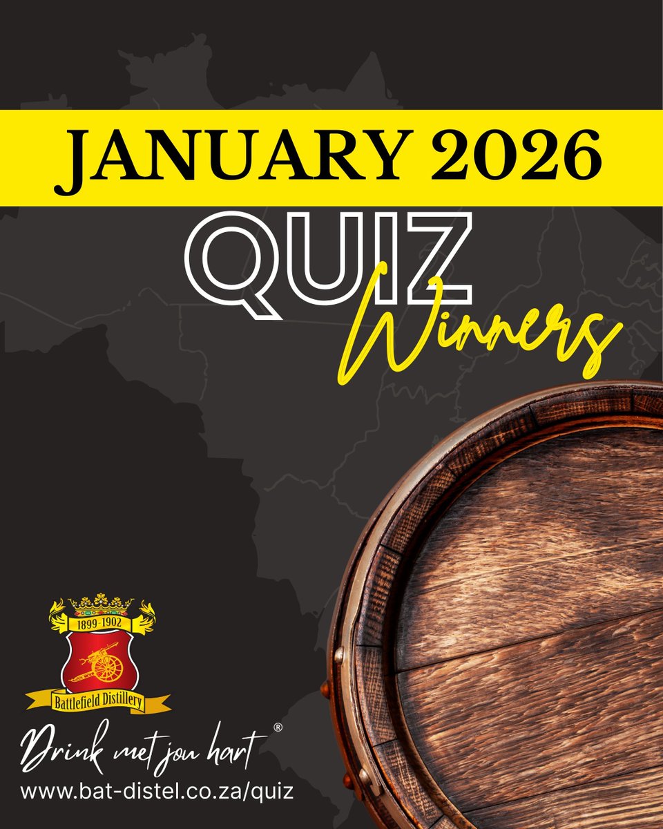 BattlefieldDis2's tweet image. 🎉 Quiz Winners! 🥃

Congrats to:
🥃 Flip Roux
🥃 Kevin Myers

Thanks to everyone who entered — we’ll be in touch soon 👀
More quizzes coming… stay sharp 😉

💛 Drink met jou hart®
🔞 18+

#BattlefieldDistillery #QuizWinners