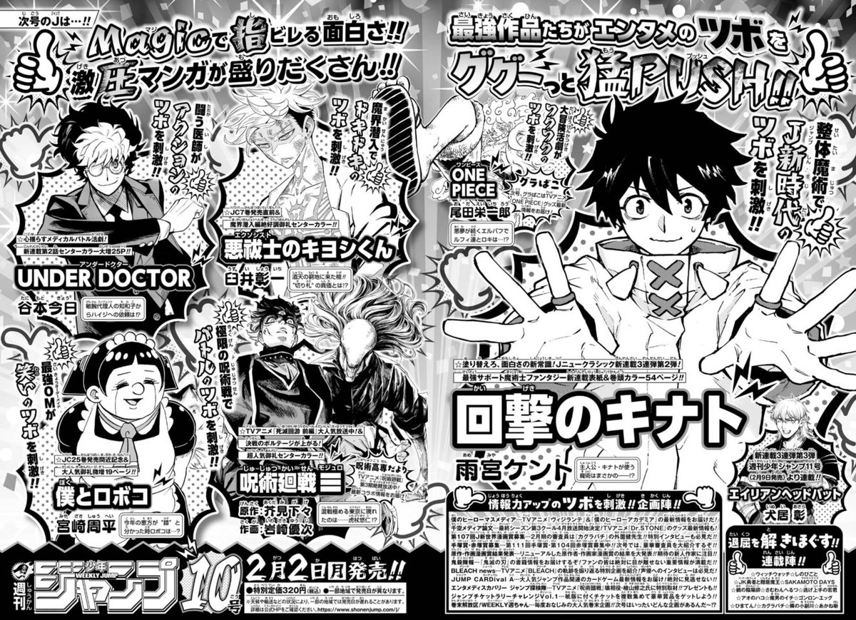 蝿庭のジグザグ　週刊少年ジャンプ