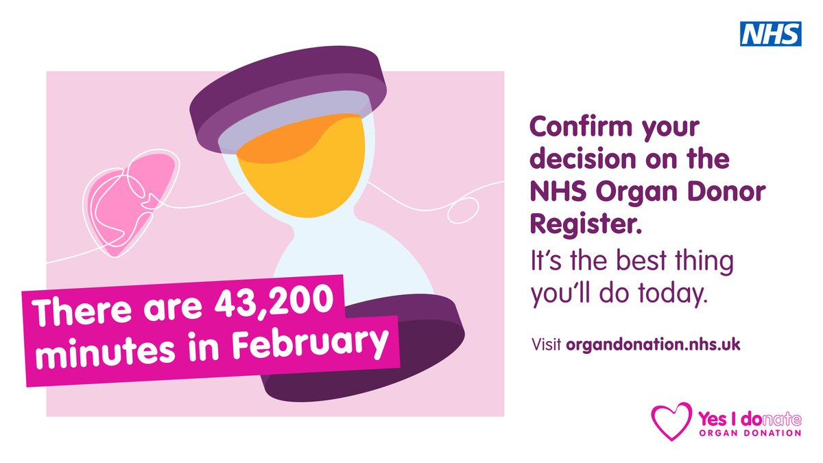 NHS Organ Donation 💗🫀🫁 tweet media