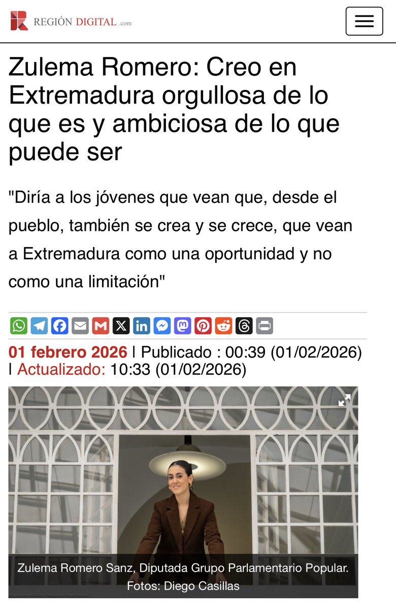 Grupo Popular Extremadura tweet media