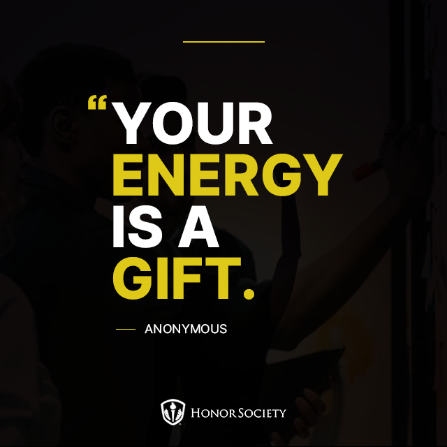 HonorSociety's tweet image. What you bring into a room matters. Your presence, effort, and intention can lift others higher sometimes without you even realizing it.

#PurposeDriven #PositiveImpact #MindsetMatters