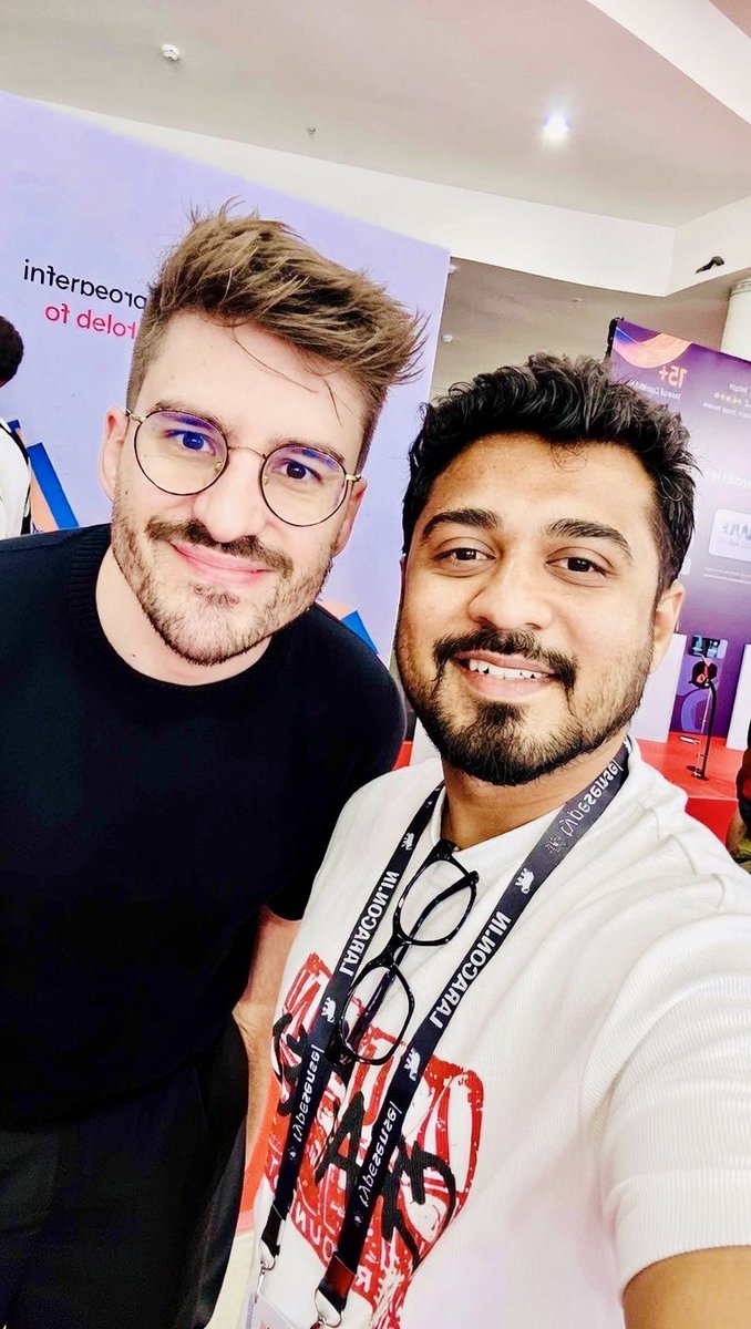panwar_deeepak's tweet photo. Had the pleasure of meeting Nuno Maduro, one of the brilliant minds behind Laravel community. Inspiring to connect with someone shaping the framework at its core.

#LaraconIN #laracon #laraconindia @enunomaduro #laravel @laravelphp https://t.co/zpkLq15cMW