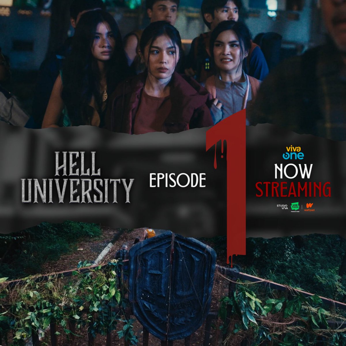 VivaOnePH's tweet photo. THE GATES ARE OPEN! 😈🔥
KnightInBlack's Hell University is now streaming exclusively on Viva One! Nood na – this is an order!
Enter if you dare: https://t.co/JUeoZOTMEI
Viva One, Bida Ka Dito!
#VivaOne #BidaKaDito #HellUniversity #HellU https://t.co/MJUM2qjSBz