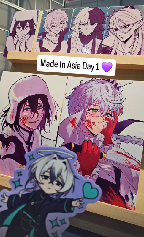 2026 first quarter conventions that I'm attending:

🇧🇪 Made in Asia - February 27th - March 1st
🇫🇷 Paris Manga - March 14th &amp; 15th

See you there! ✨