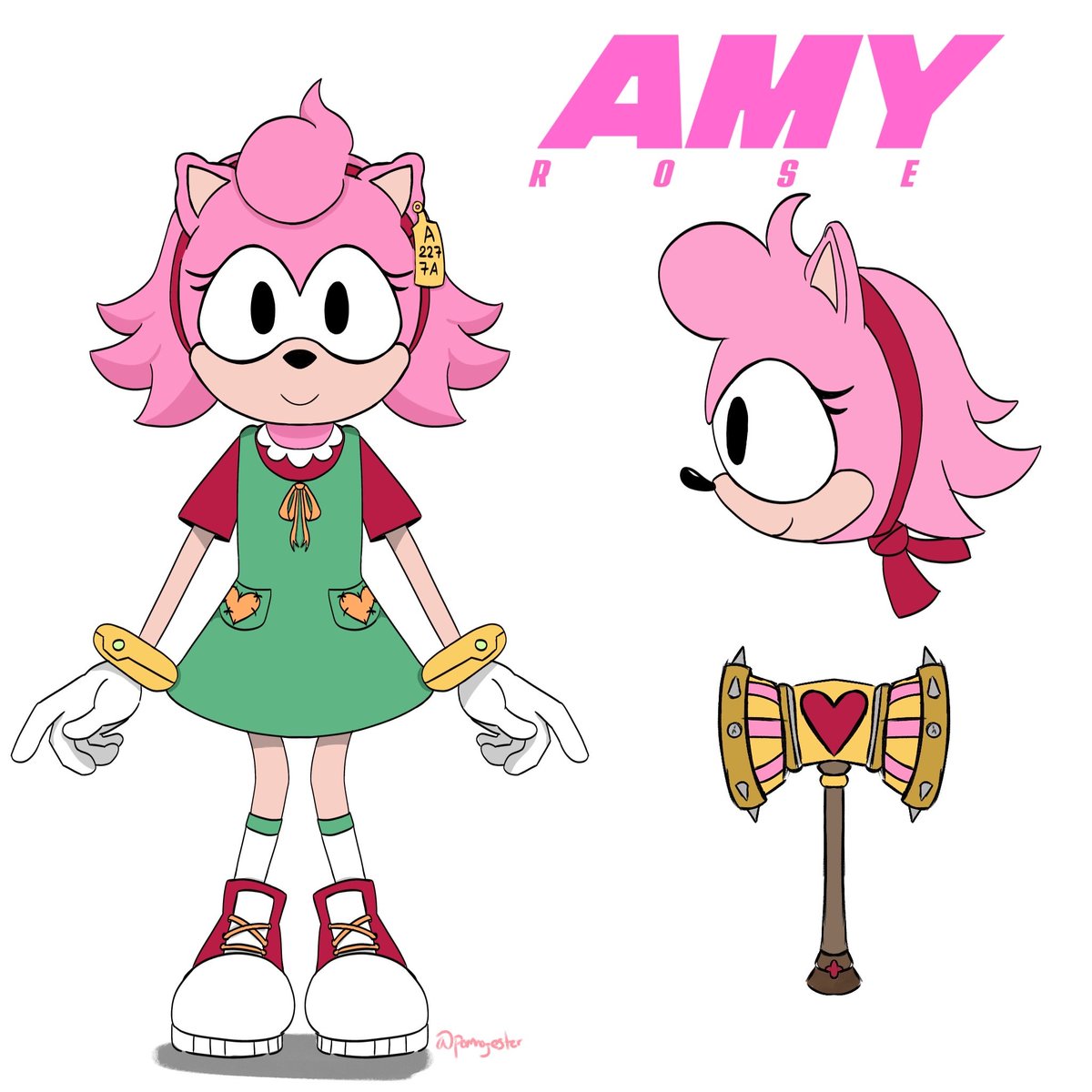 DENIEDBYGOD's tweet photo. Well, the people have spoken.
Meet "Amy Rose", a lovely girl with a golden heart. 
You could she's the only one with a good attitude in the world of Denied by God!

Made by: @JesterSillysoup 

#sonicexe #5hundredlemons https://t.co/Kir8nHLz1e