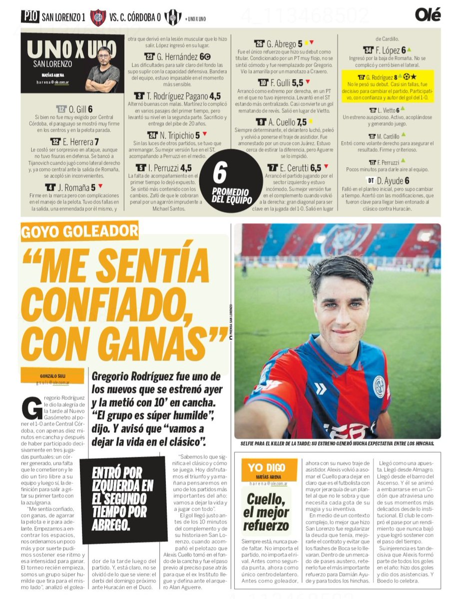 nachohagen's tweet photo. #SanLorenzo #GregorioRodriguez https://t.co/vpnLoyVfBn