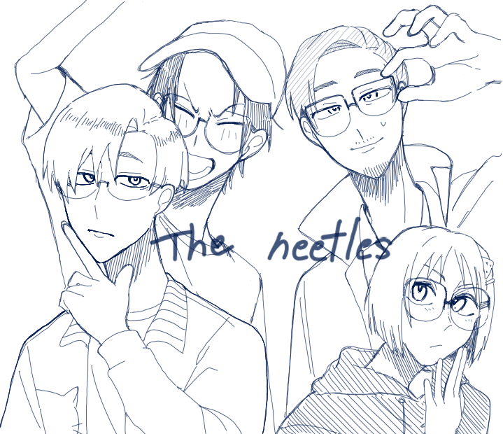 絵チャ来てくださった方ありがとうございました～！
曲パロ（ﾈ申聖かまってちゃん）です
#ニート部アート