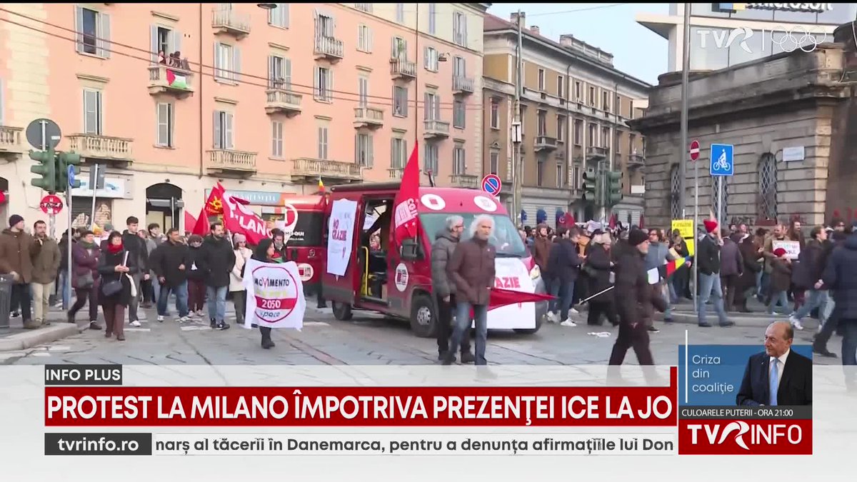 Protest la Milano față de prezența agenților ICE la Jocurile Olimpice de iarnă tinyurl.com/bd757fzd