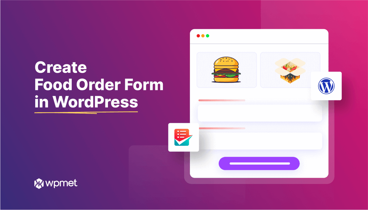 wpmetcom's tweet photo. Streamline food orders on your WordPress site.💯
Check this guide: Create & customize a pro food order form with MetForm + Elementor—add menus, calculate totals, PayPal & more!✨
Easy steps for restaurants. Learn more: https://t.co/SR1iynjtRM
#WordPress #OrderForm #FormPlugin https://t.co/LZ0pOllzUv