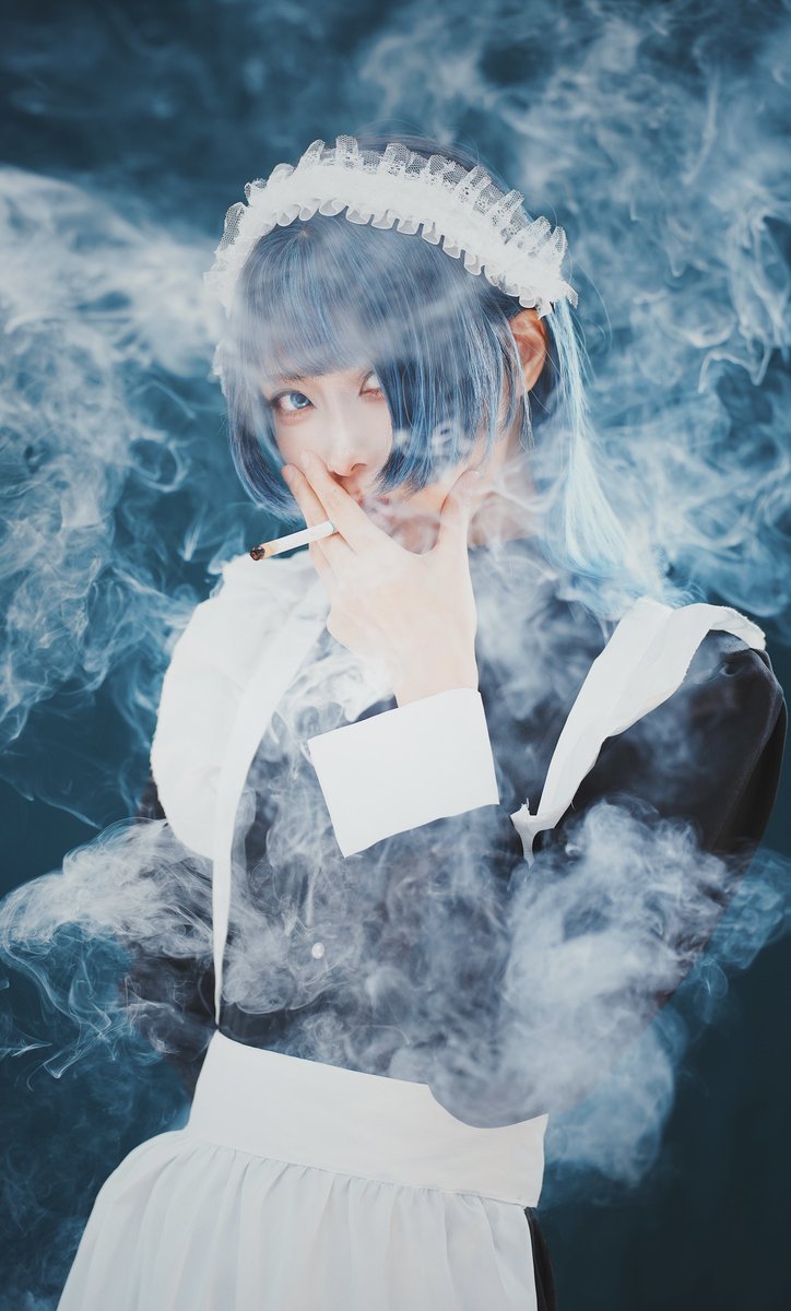 chiduru86's tweet image. スモーク撮影よすぎる