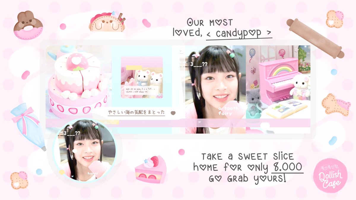 dollskith's tweet image. ⠀
🥛🎀 help retweet? tysm! ૮꒰ ྀི . . ꒱ა ❤︎

haloo teman-timun! 👩🏻‍🍳💭 kenalan yuk sama anak baruku &amp;lt;candypop&amp;gt; &amp;amp; &amp;lt;momuri&amp;gt; 🍭🎀 aku juga open titipan untuk kedua catalog ini! 🌸🐰 kindly check ALT for more . . ! 💗

ʚ #zonauang ɞ
⠀