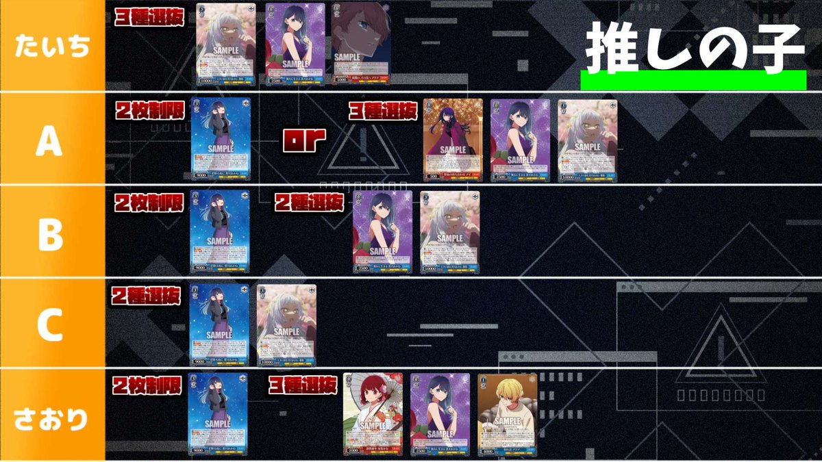 foxfive_youtube's tweet image. 田舎ヴァイスシュヴァルツの制限改定予想です！

動画はこちらから↓
【WS】2026年度 前期制限を予想してみた【ヴァイスシュヴァルツ】
youtu.be/-413ou6VciI