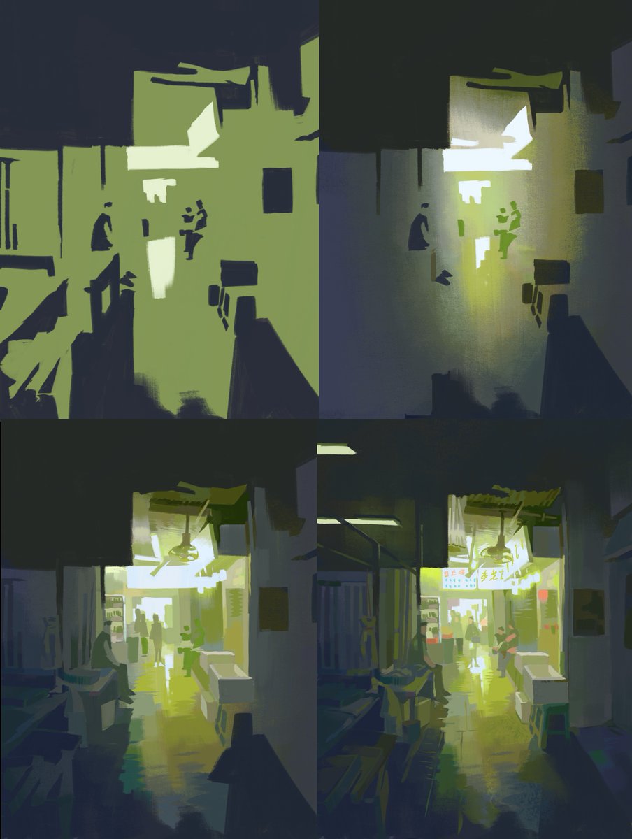 idam1474826's tweet image. 과정기록
어느정도 색이 정해졌으면 묘사로 빠르게 들어가야함