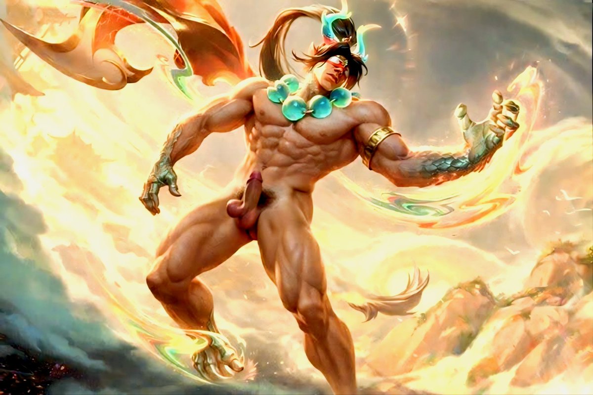 Uni0733's tweet photo. very handsome, very fucking charming, smell good and nice cock, my God - Lee Sin 🍌💦 #leesin https://t.co/llU8OoDNcp