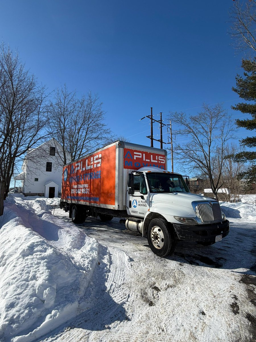 aplusmoving's tweet image. Snow or shine, your move gets done professionally every time.
Get your free moving estimate at goaplusmoving.com

#movers #movingcompany #APlusMoving #Boston